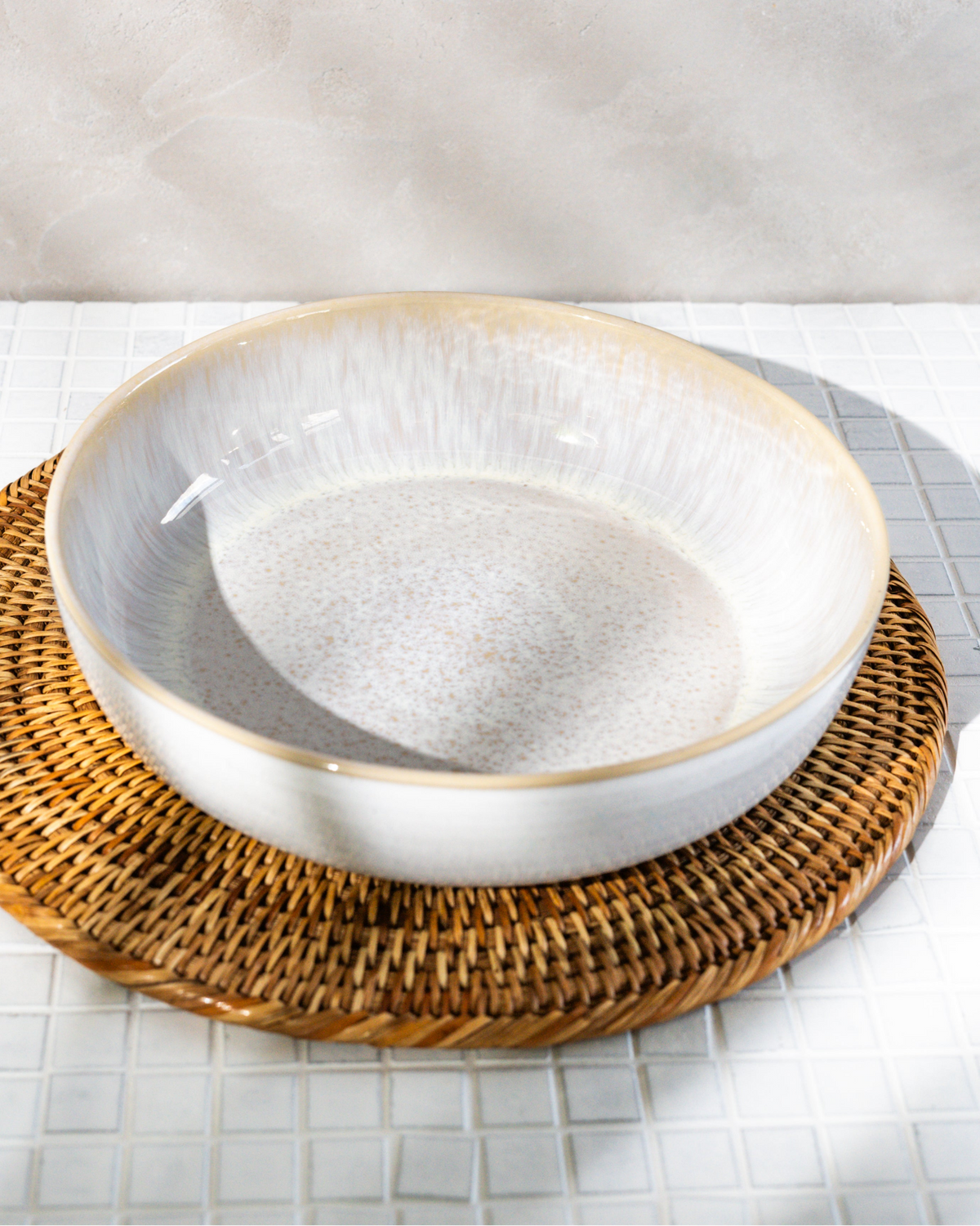 Areia Servierschale klein modern sand
