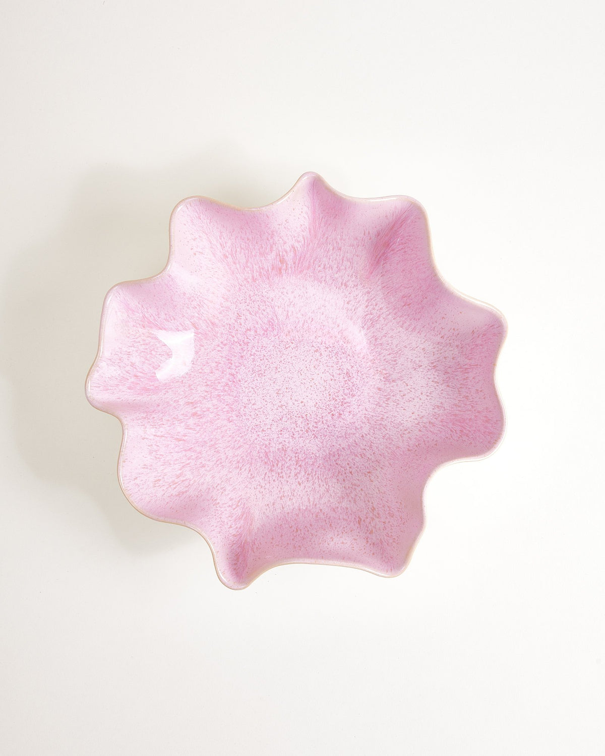 Areia - Large Serving bowl shell rosé