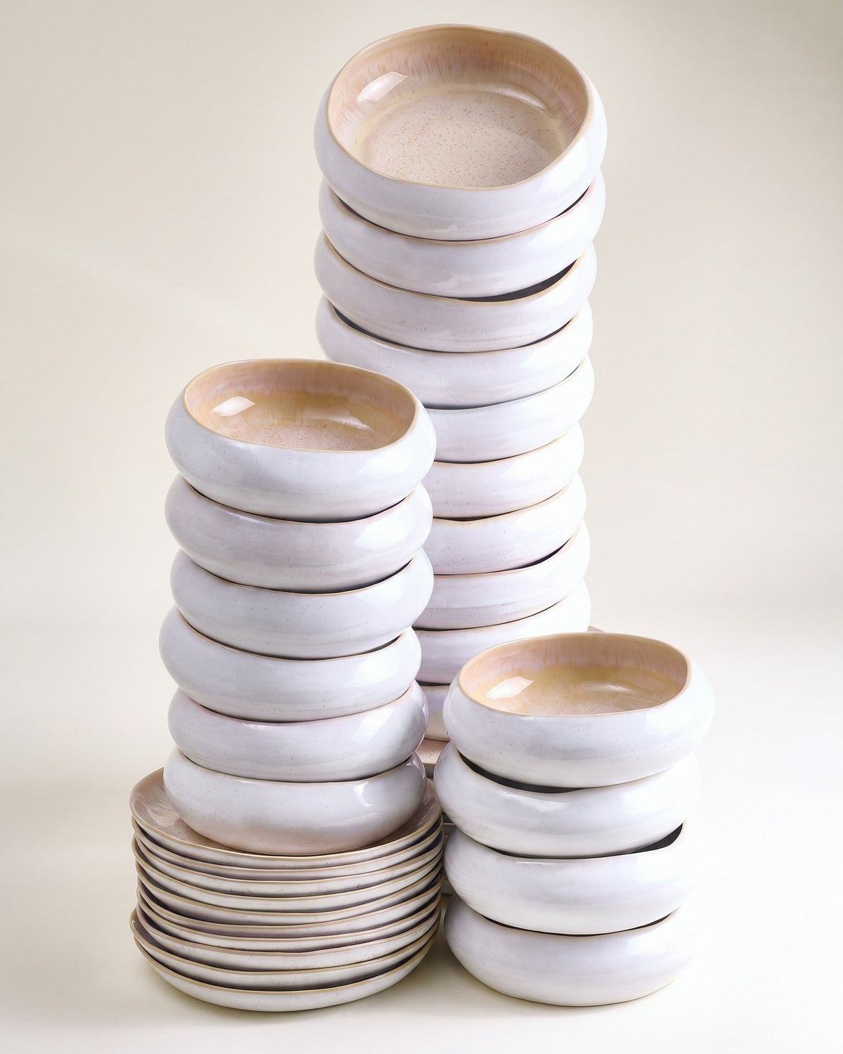 MaM x aripastaclub - Tableware set organic sand 40 pieces