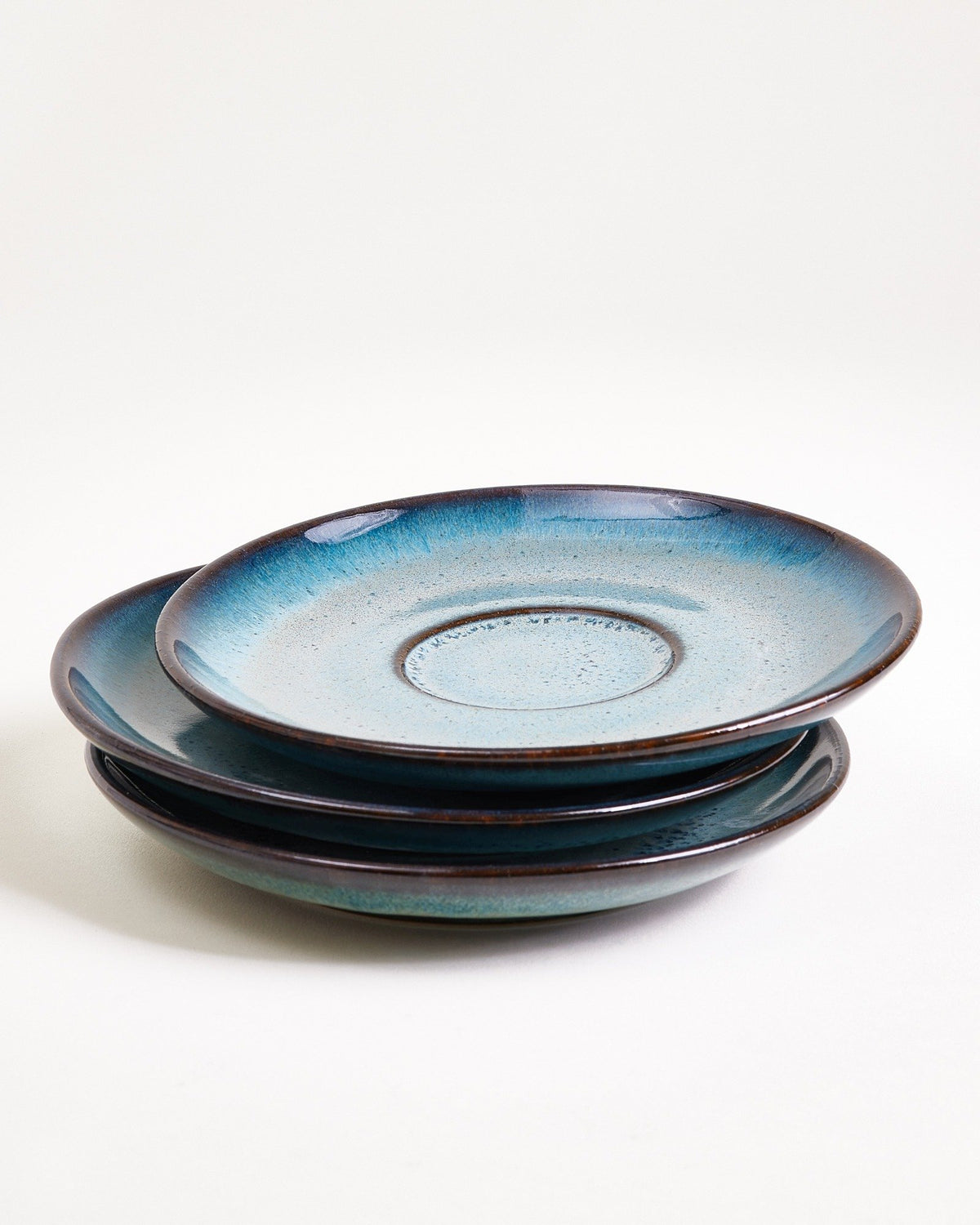 Madeira Teetasse & Untertasse groß classic grünblau 6er-Set