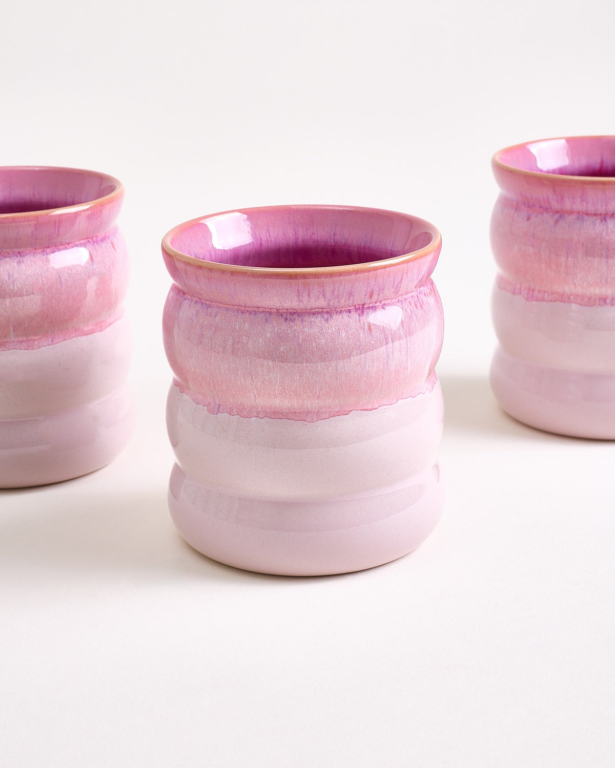 Bica Becher groß bubble pink 4er-Set