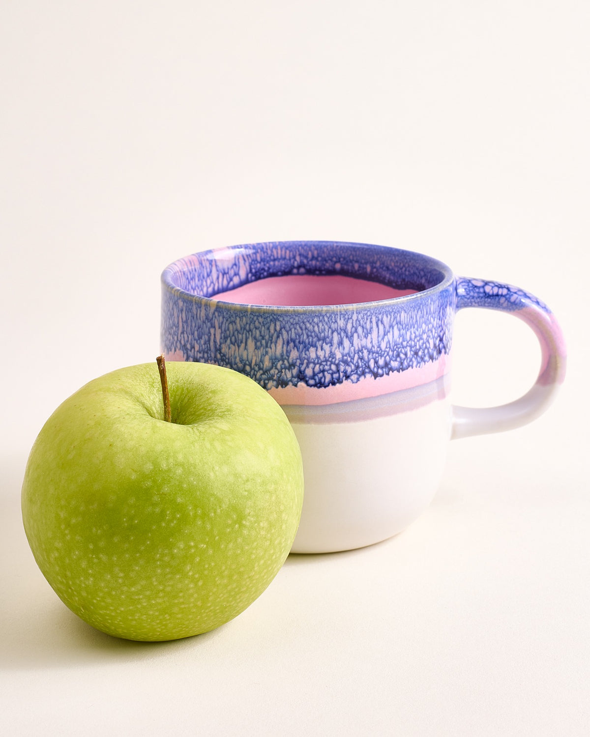 Coimbra Tasse groß blau lila 4er-Set