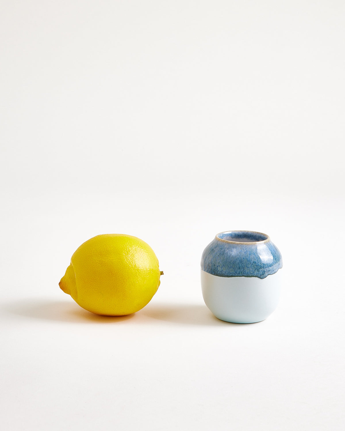Coimbra Vase S graublau blau