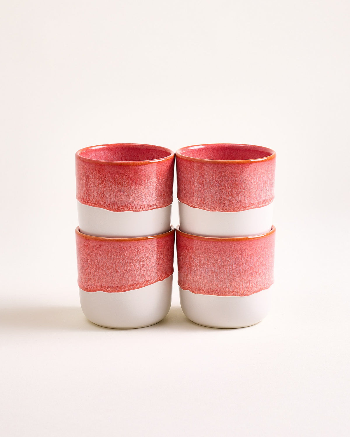 Coimbra Becher groß pink 4er-Set
