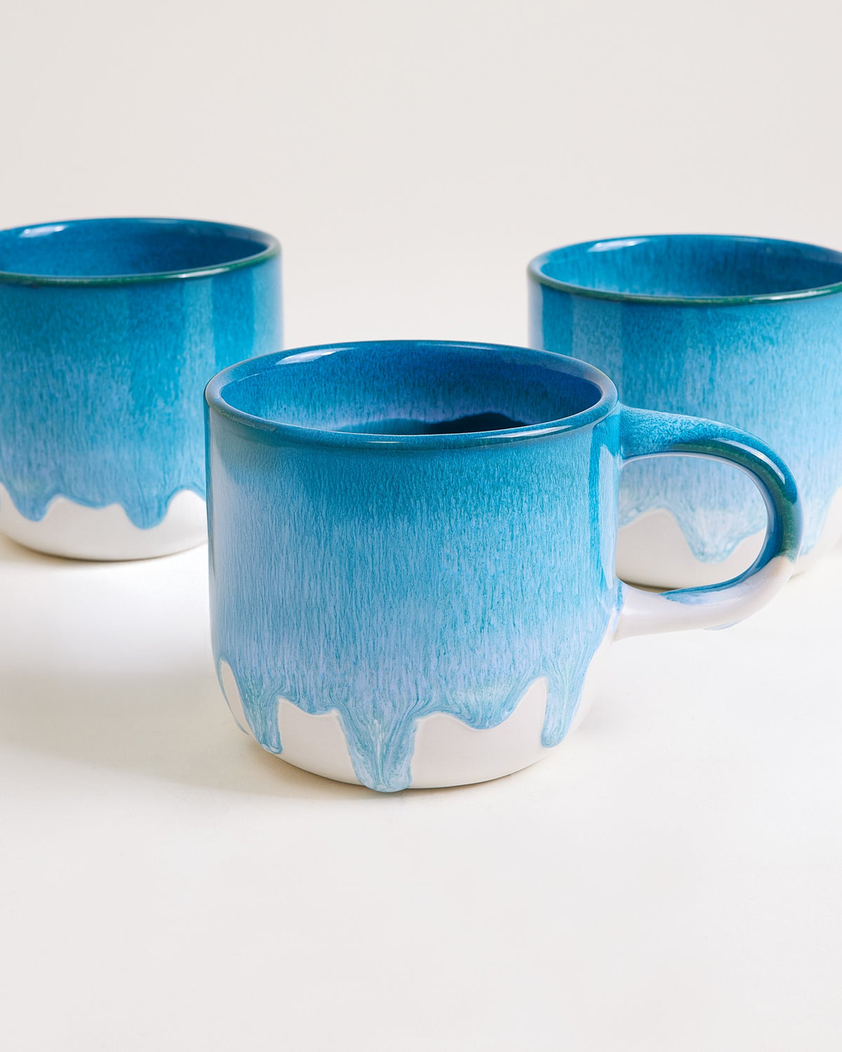 Coimbra Tasse groß türkis 4er-Set