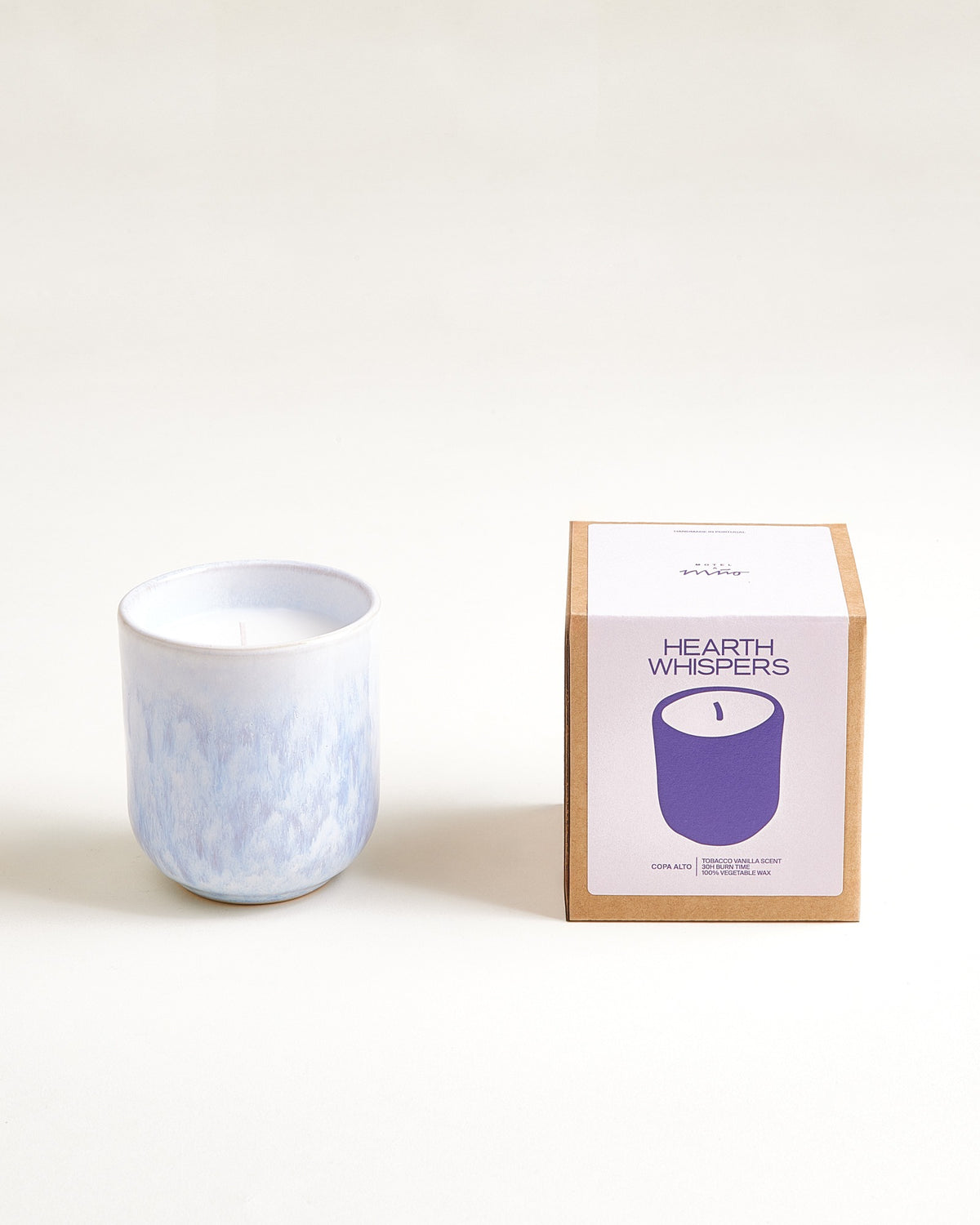 Copa Alto Duftkerze Hearth Whispers hellblau