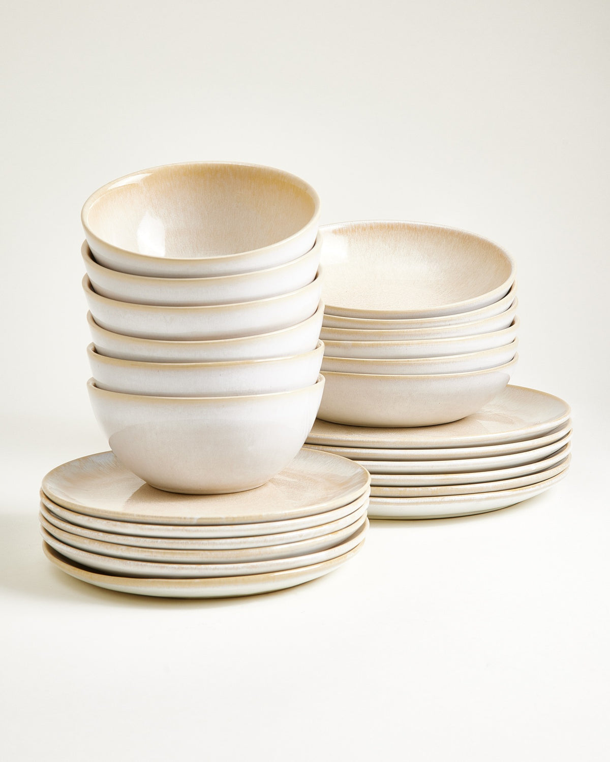Cordoama - Tableware set classic sand 24 pieces
