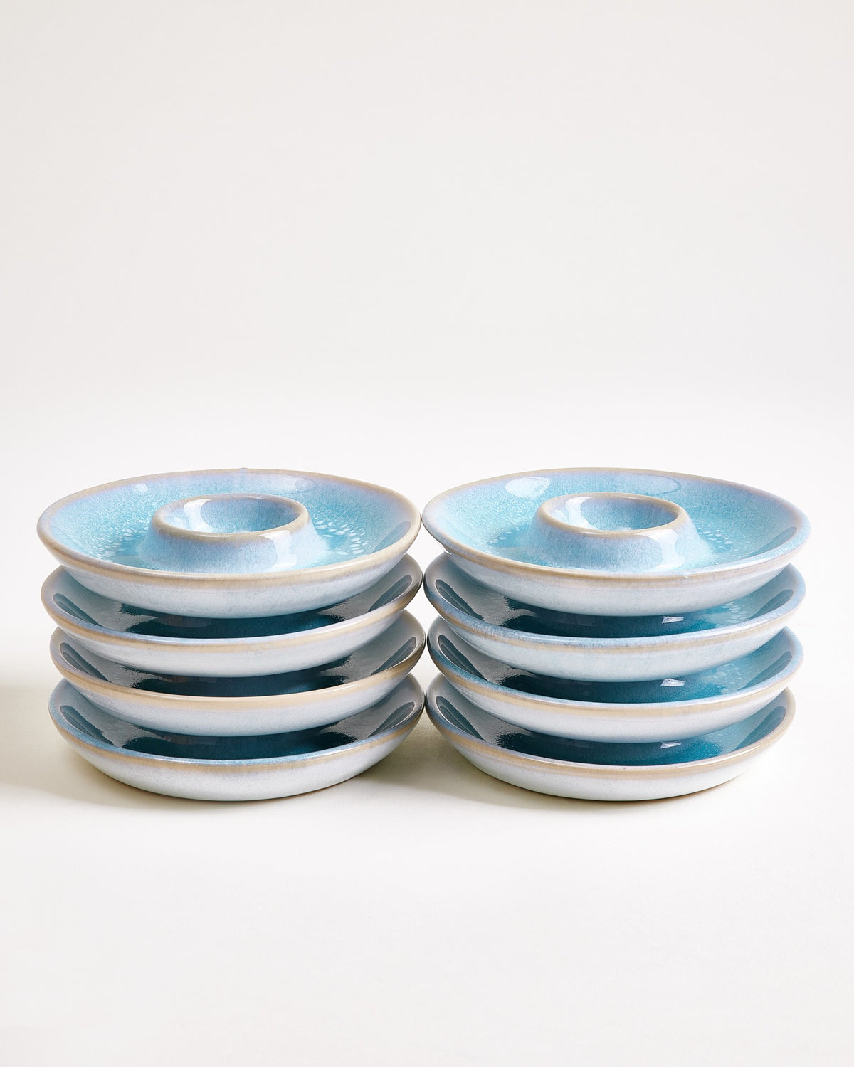 Cordoama - Egg cup aqua Set of 8