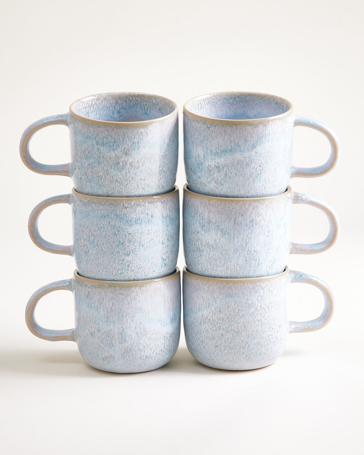 Cordoama - Grote kop azuurblauw Set van 6