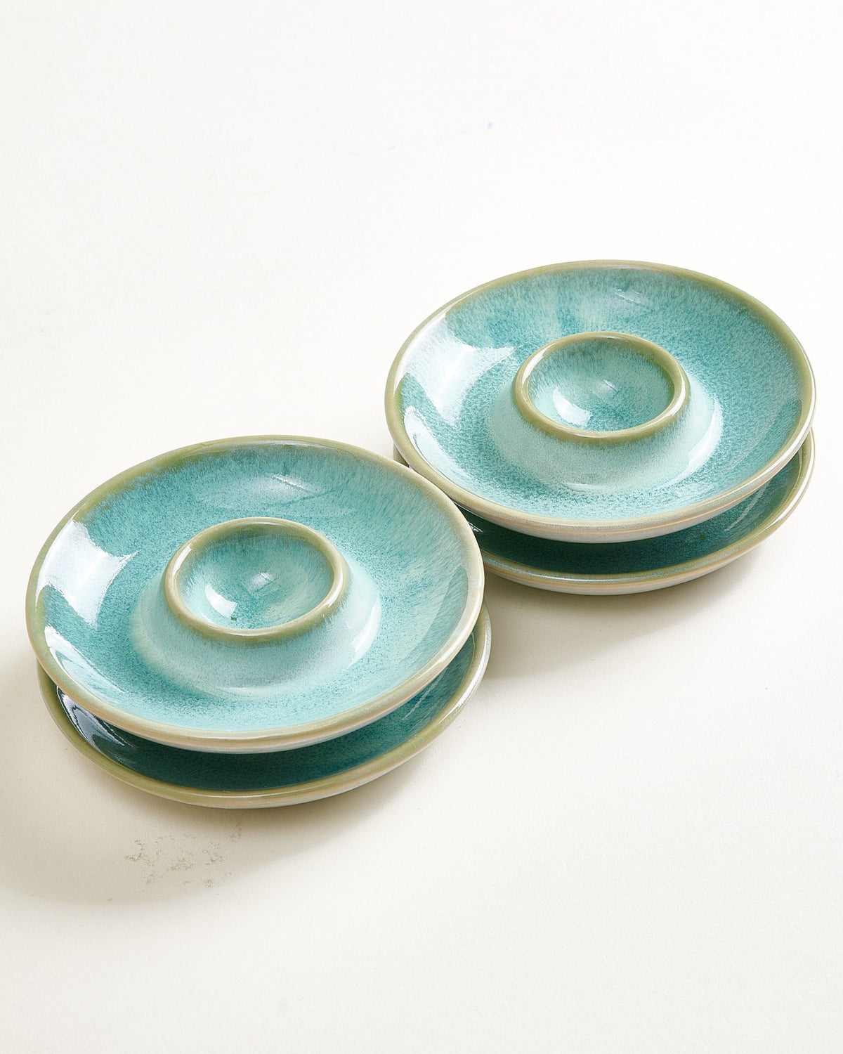 Cordoama Egg cup box Mint Set of 4