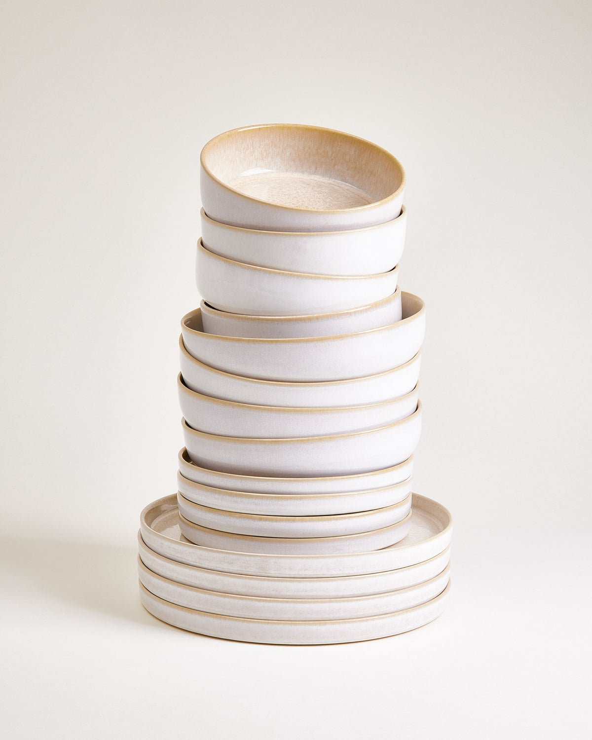 Cordoama Geschirr-Set modern sand 16-teilig