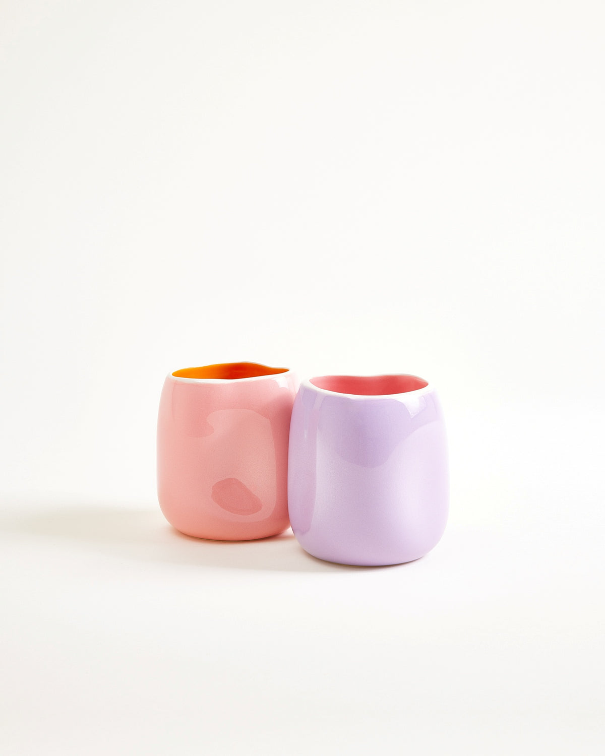 João - Vaso S rosa arancione