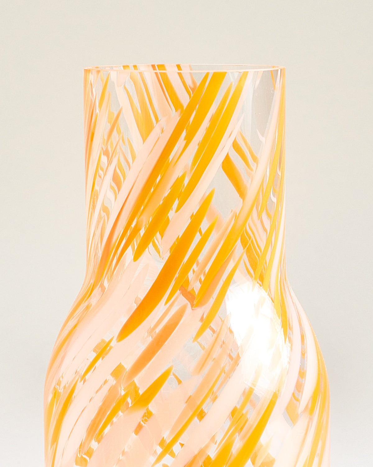 Joia - Caraffa in vetro drops arancione