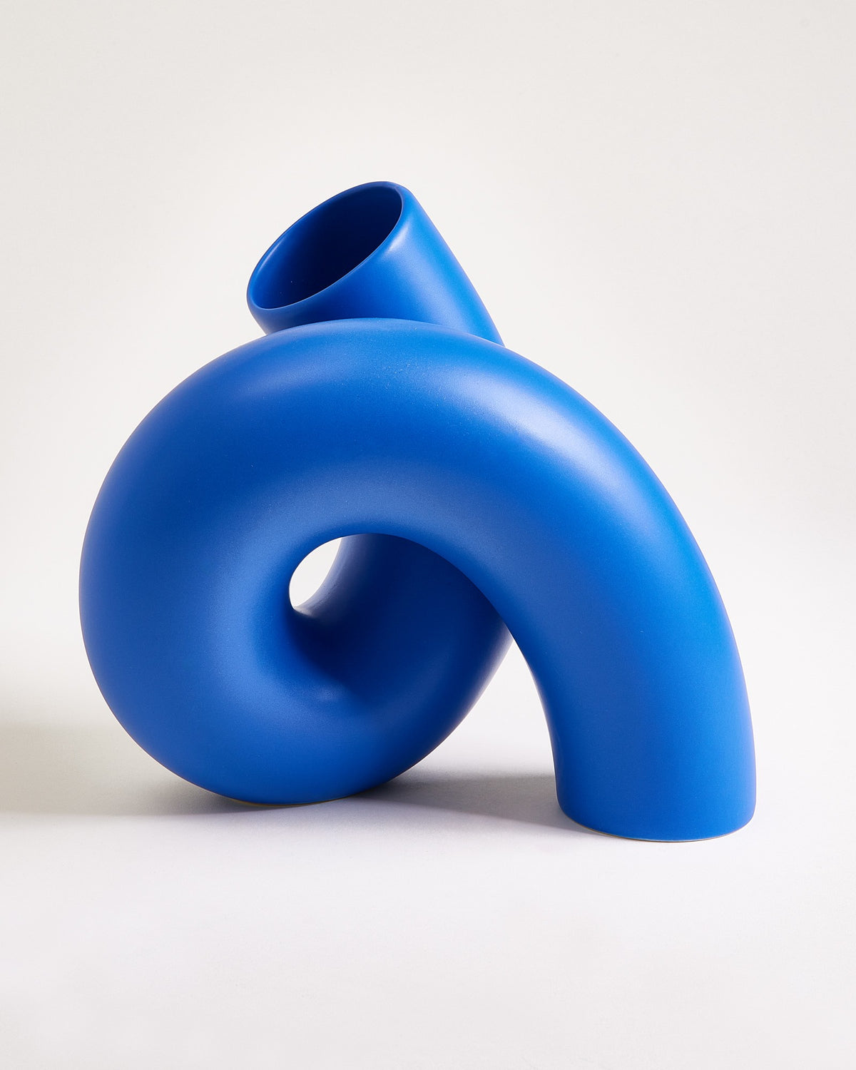 MaM x Ju Schnee Vase L blau