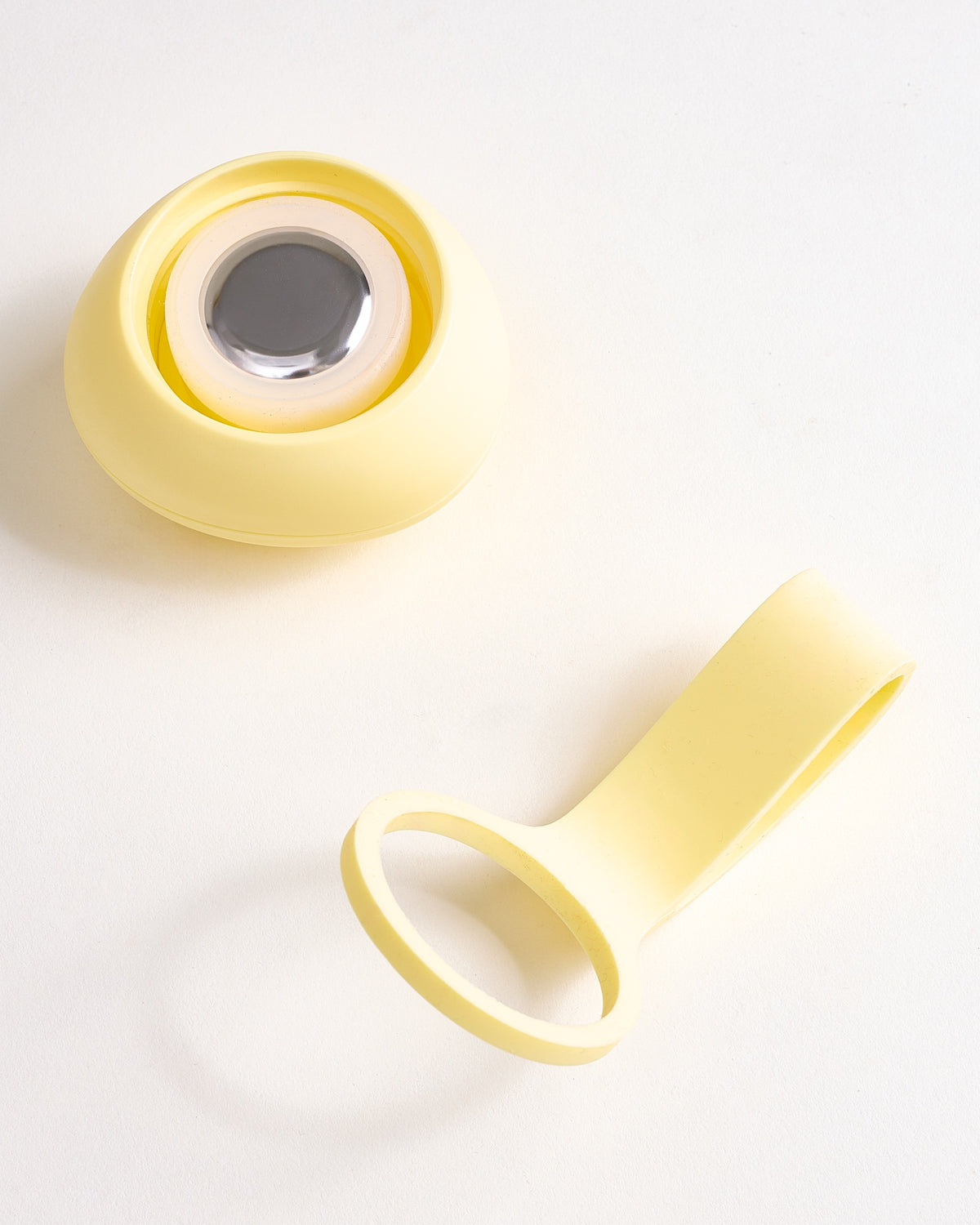 Lola - Bouchon de bouteille avec boucle jaune