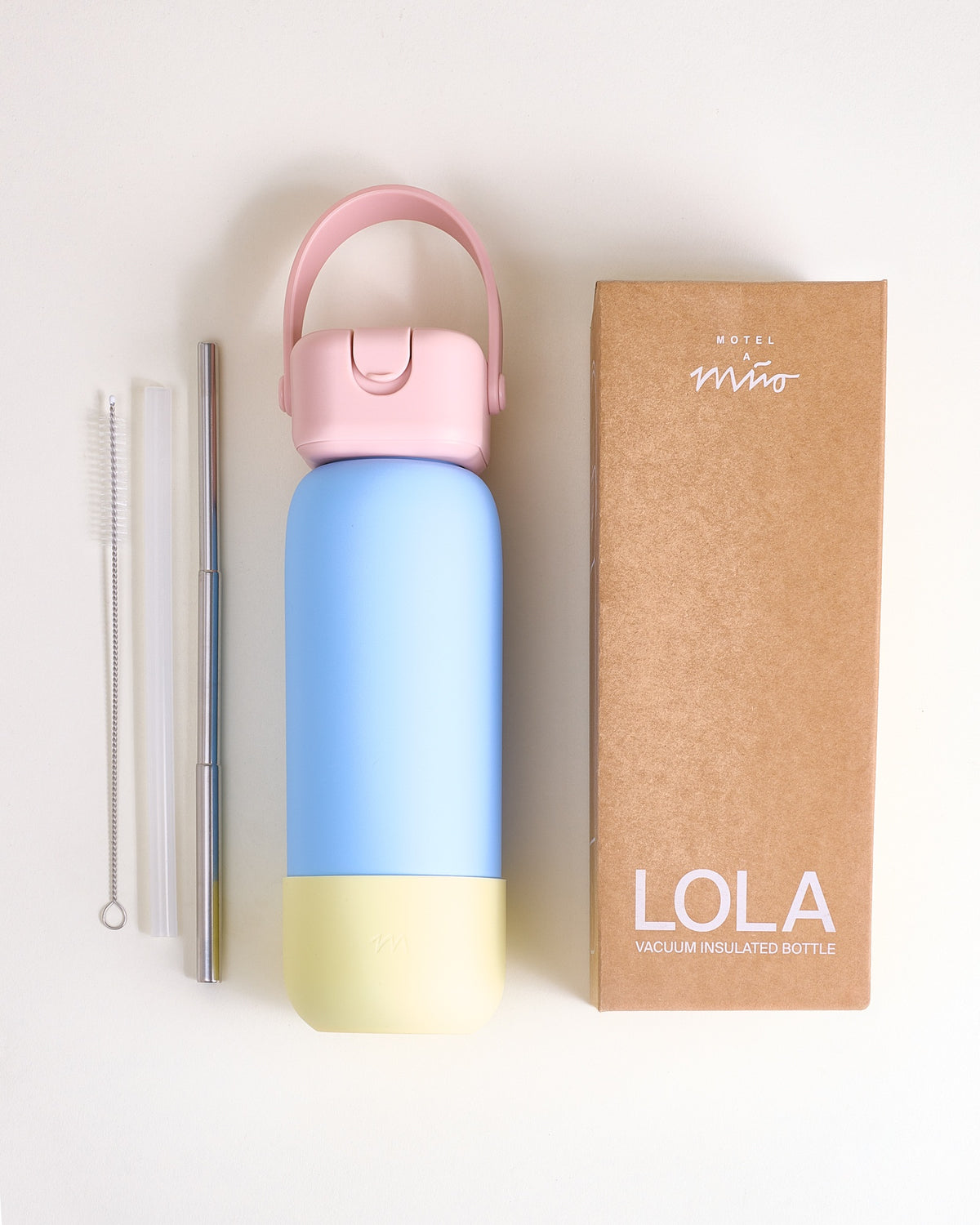 Lola - Bouteille bleu clair