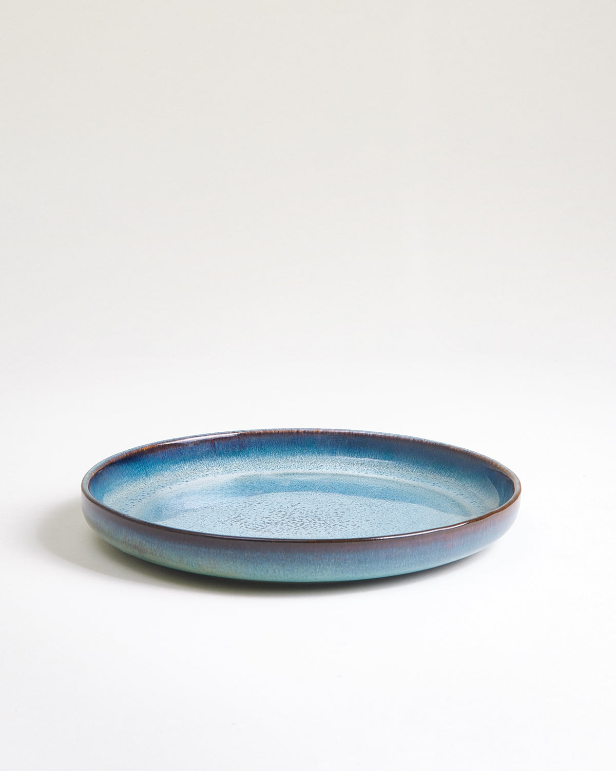 Madeira - Large plate modern green-blue