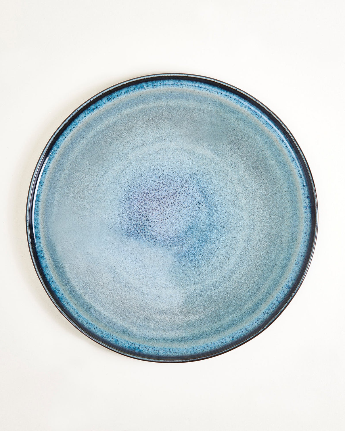 Madeira - Pizza plate green-blue