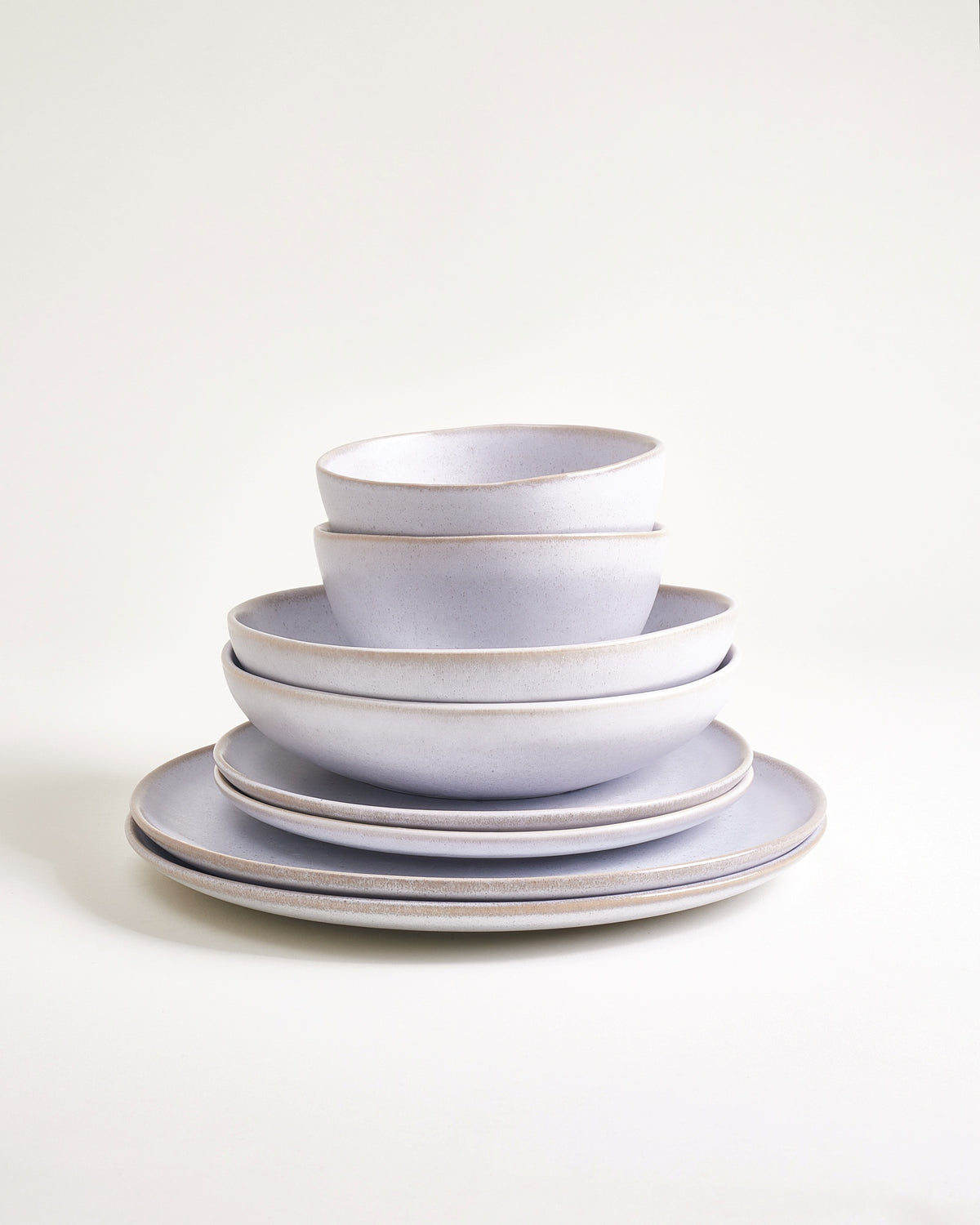 Moura Geschirr-Set weiß 8-teilig