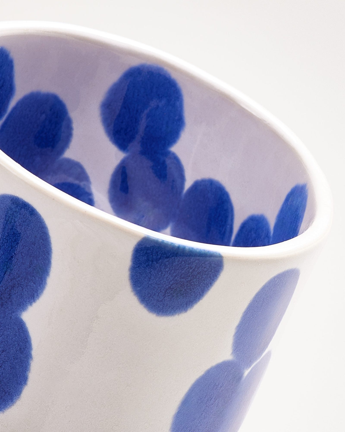 Nódoa - Tazza grande a pois blu