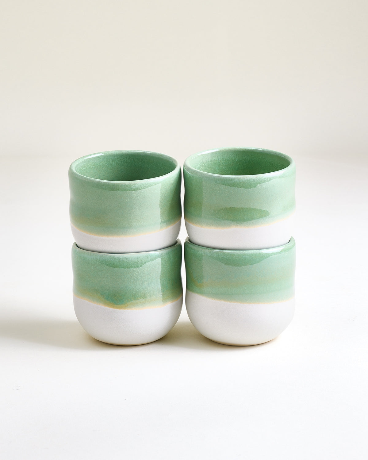 Nola Becher groß grün 4er-Set