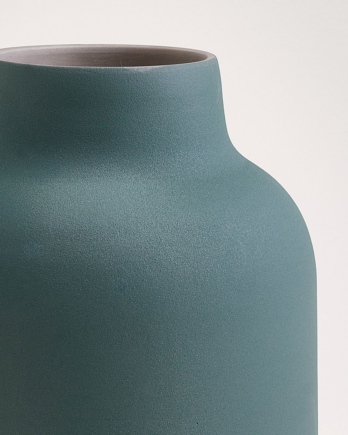 Nuno - Vase L dark green