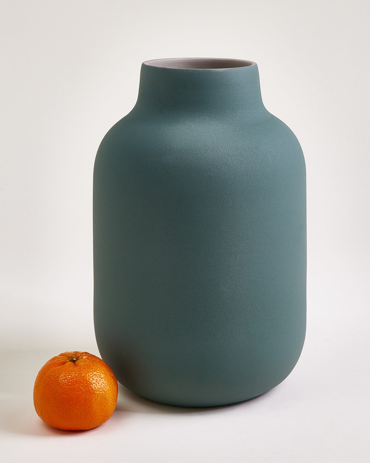Nuno - Vase L dark green