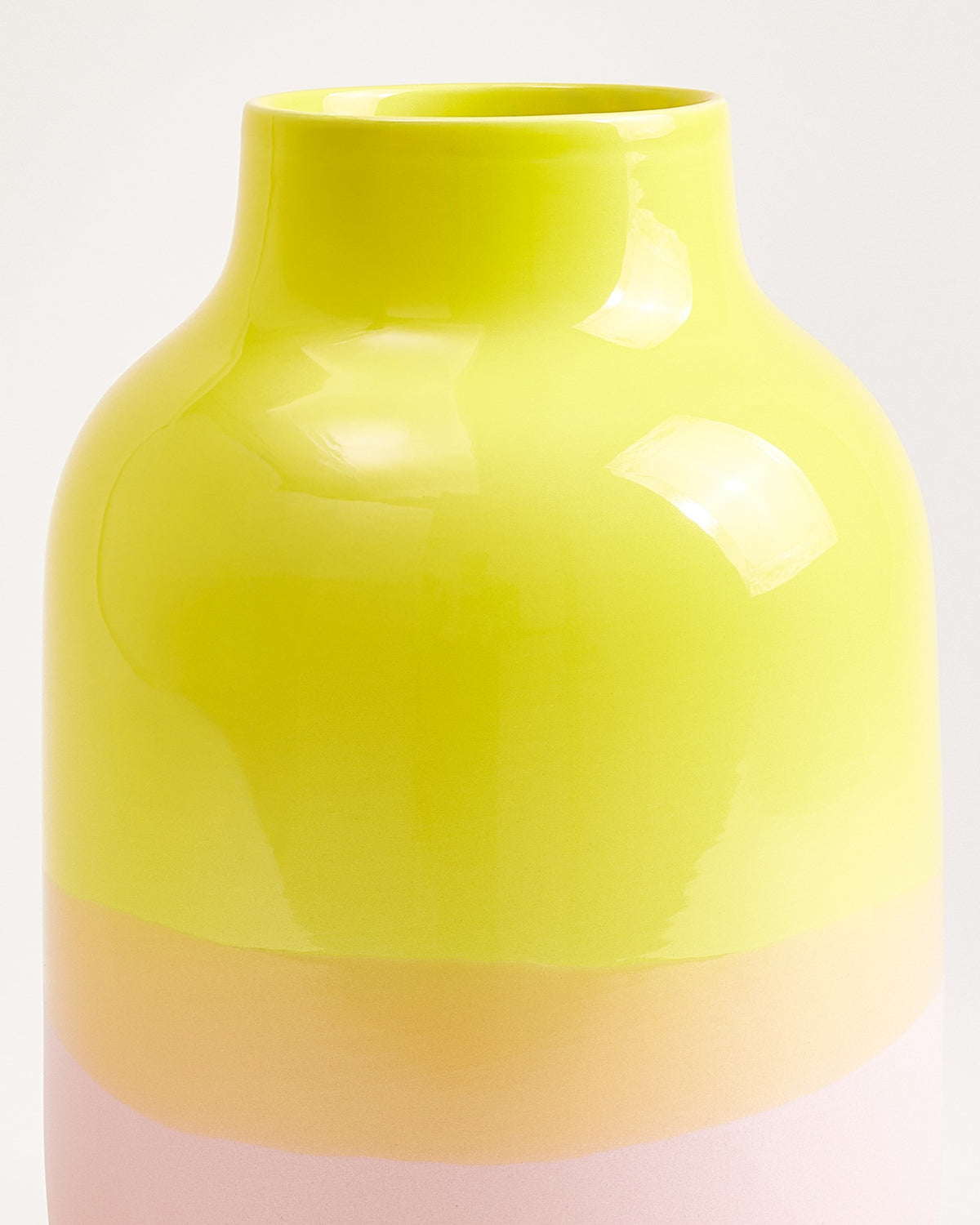 Nuno Vase L gelb rosé