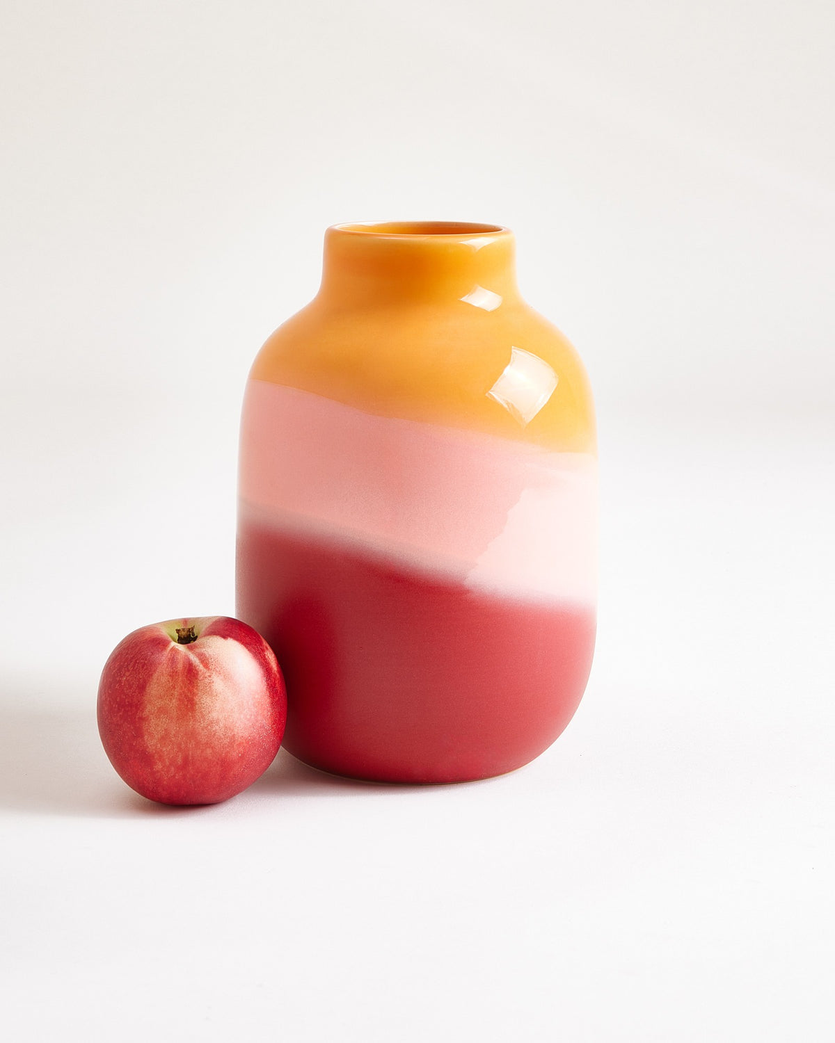 Nuno - Vaso M arancione, rosa, rosso