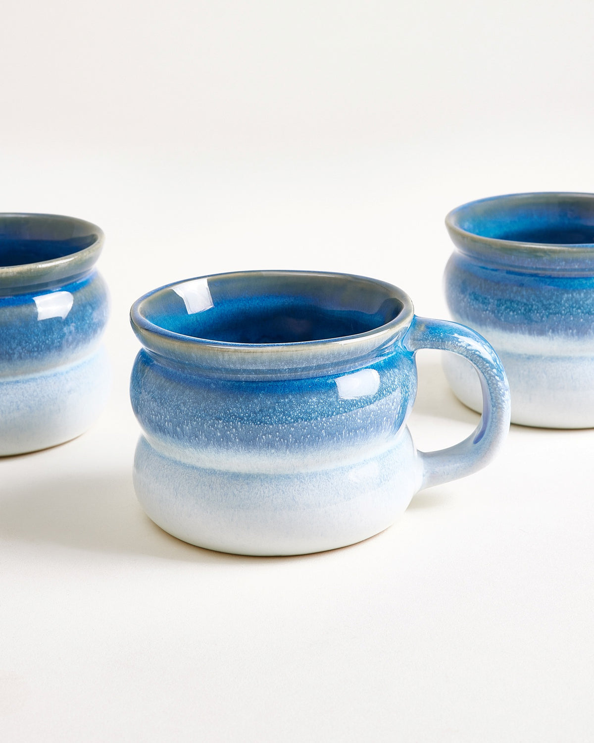 Ombra Tasse klein bubble dunkelblau hellblau