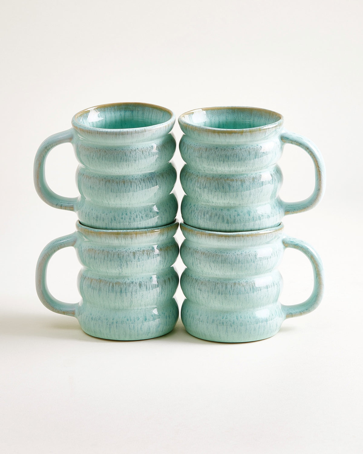 Ombra Tasse groß bubble mint 4er-Set