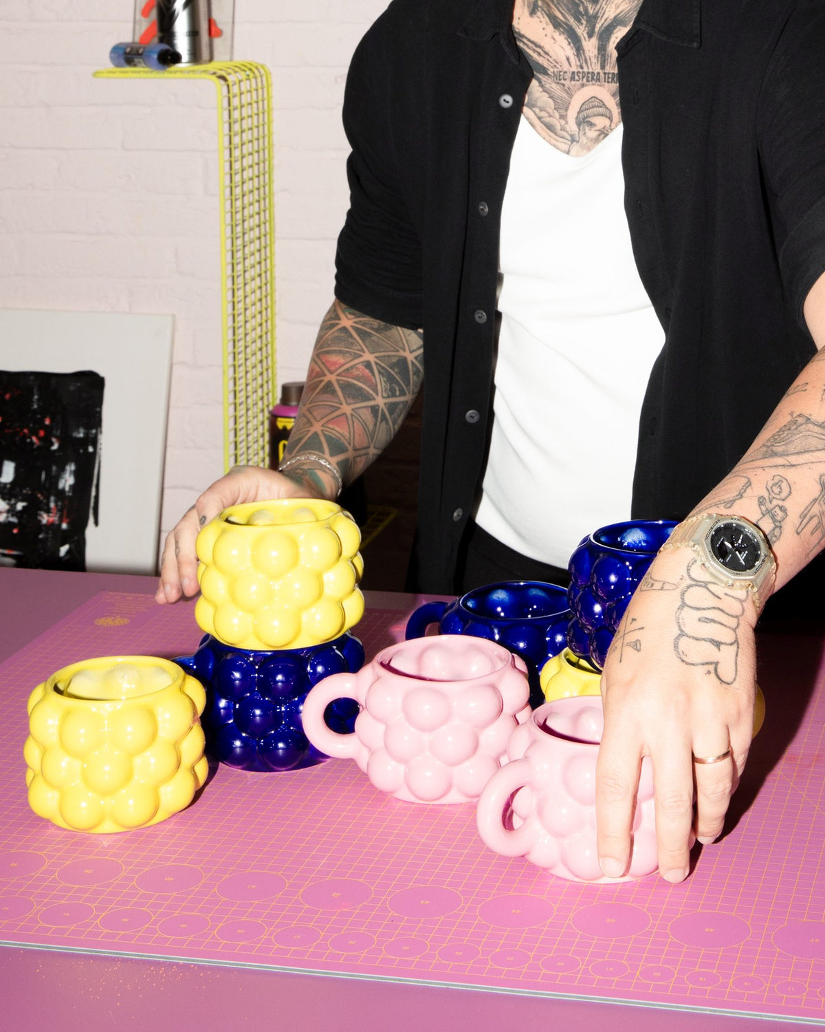 MaM x Patrick Vogel - Large mug yellow