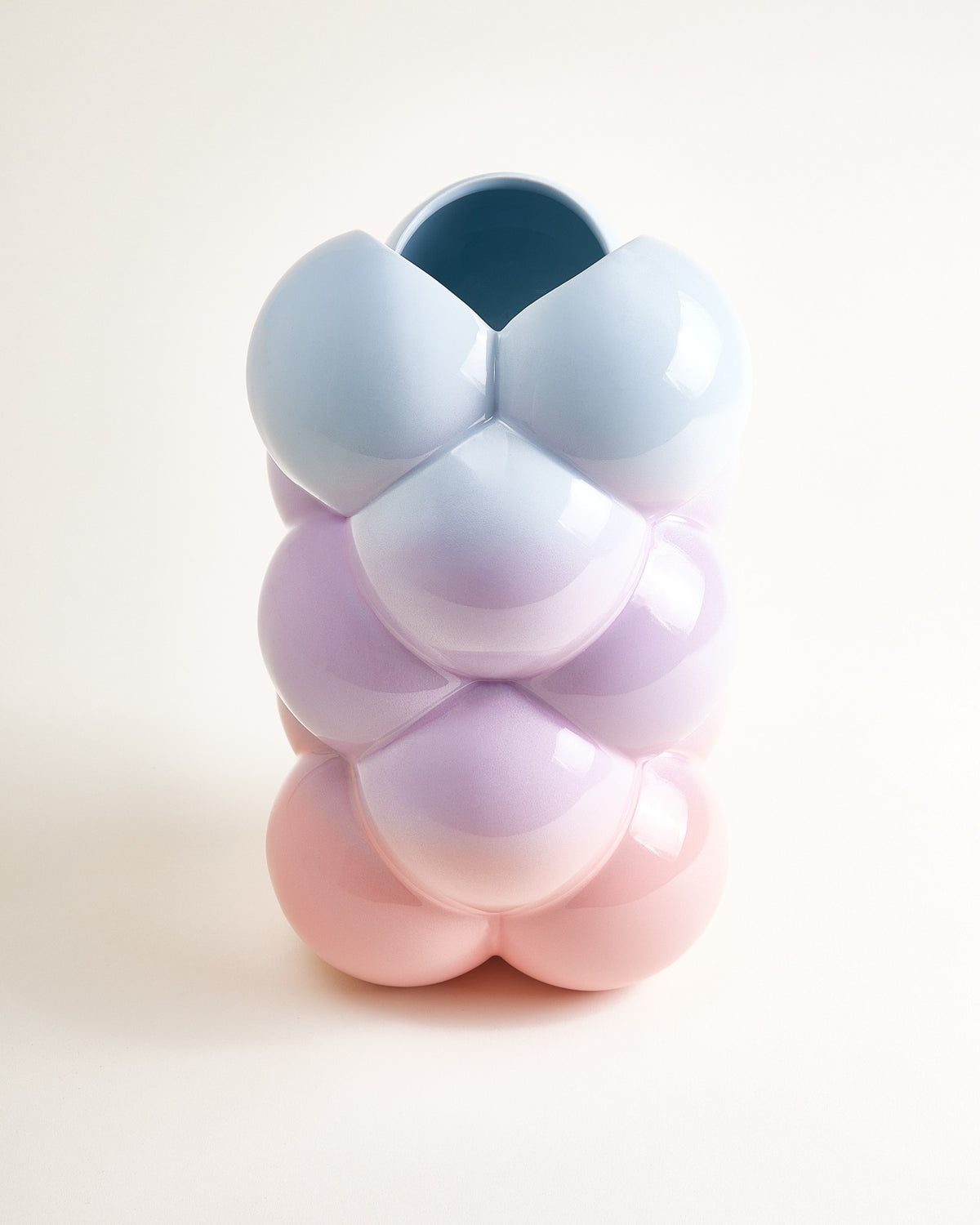MaM x Patrick Vogel Vase L blau lila rosa