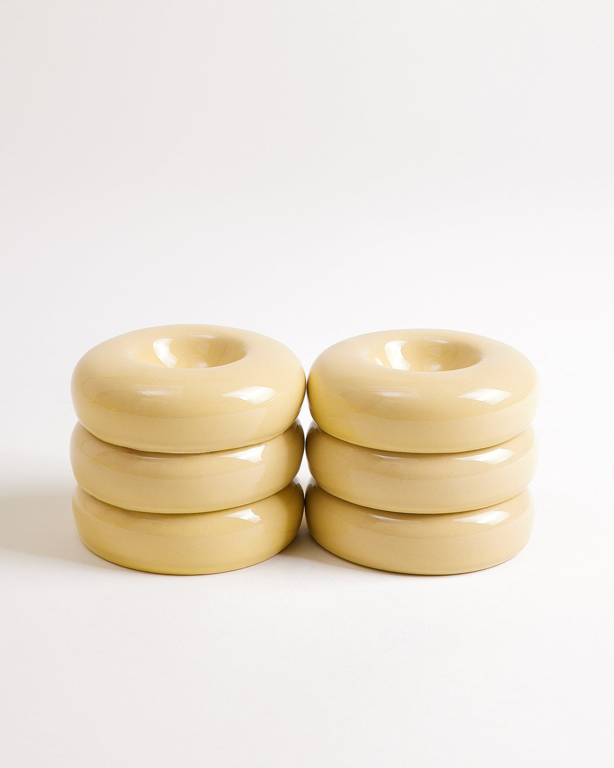 Seia - Egg cup yellow Set of 6
