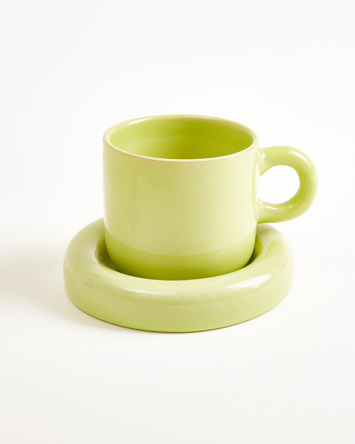 Seia - Small saucer lime