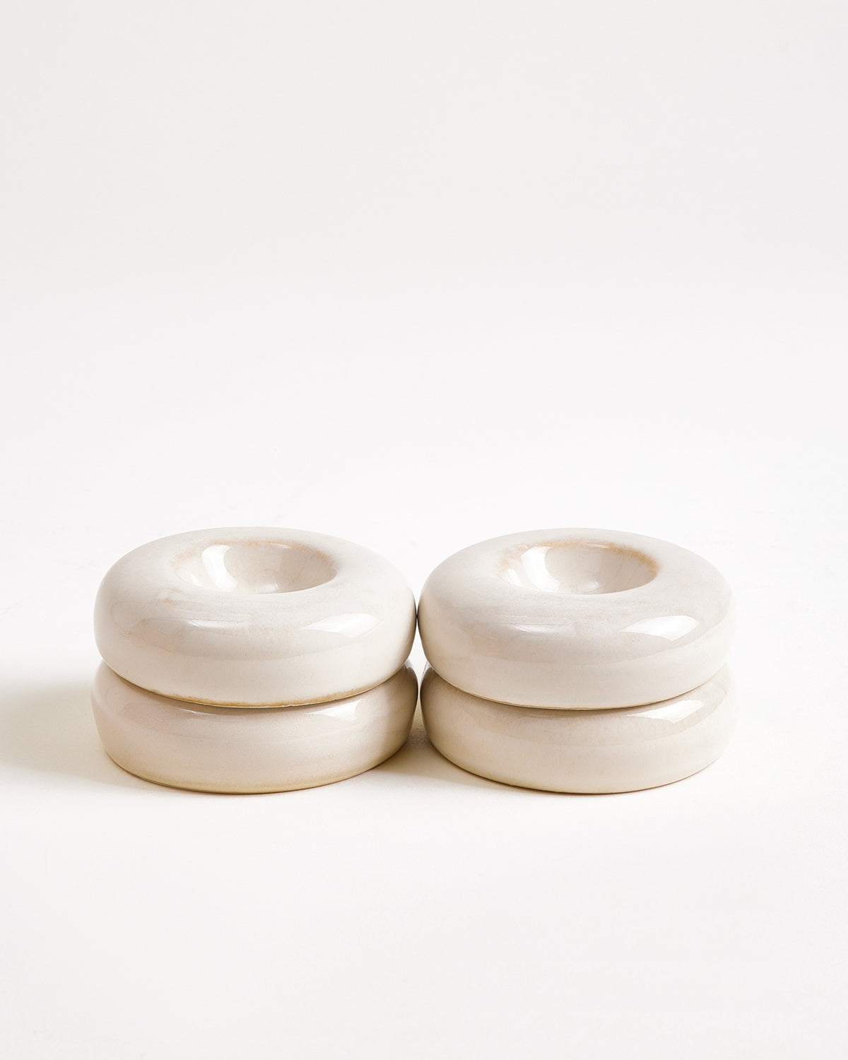 Seia - Egg cup sand Set of 4