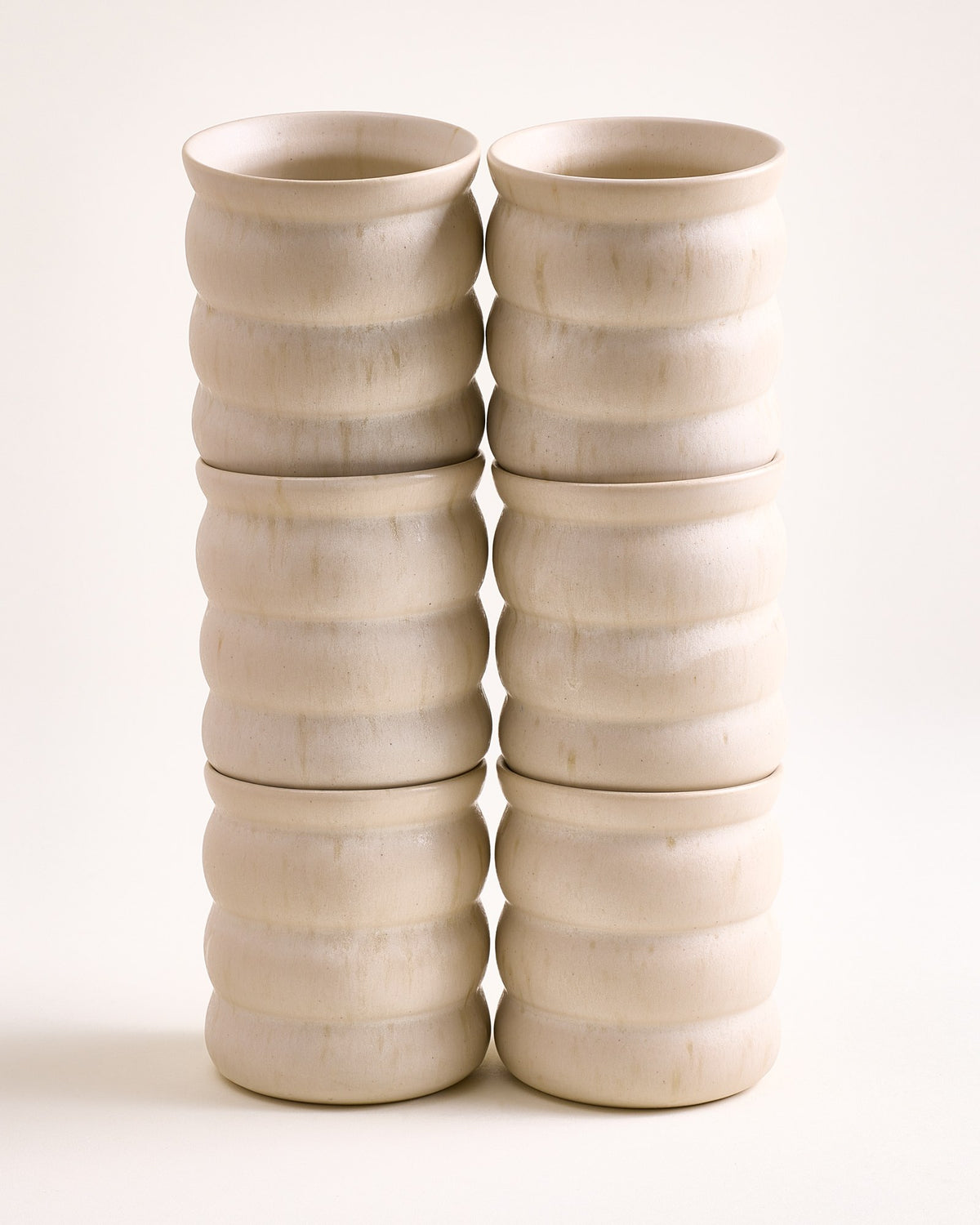 Sintra Becher groß bubble sand 6er-Set