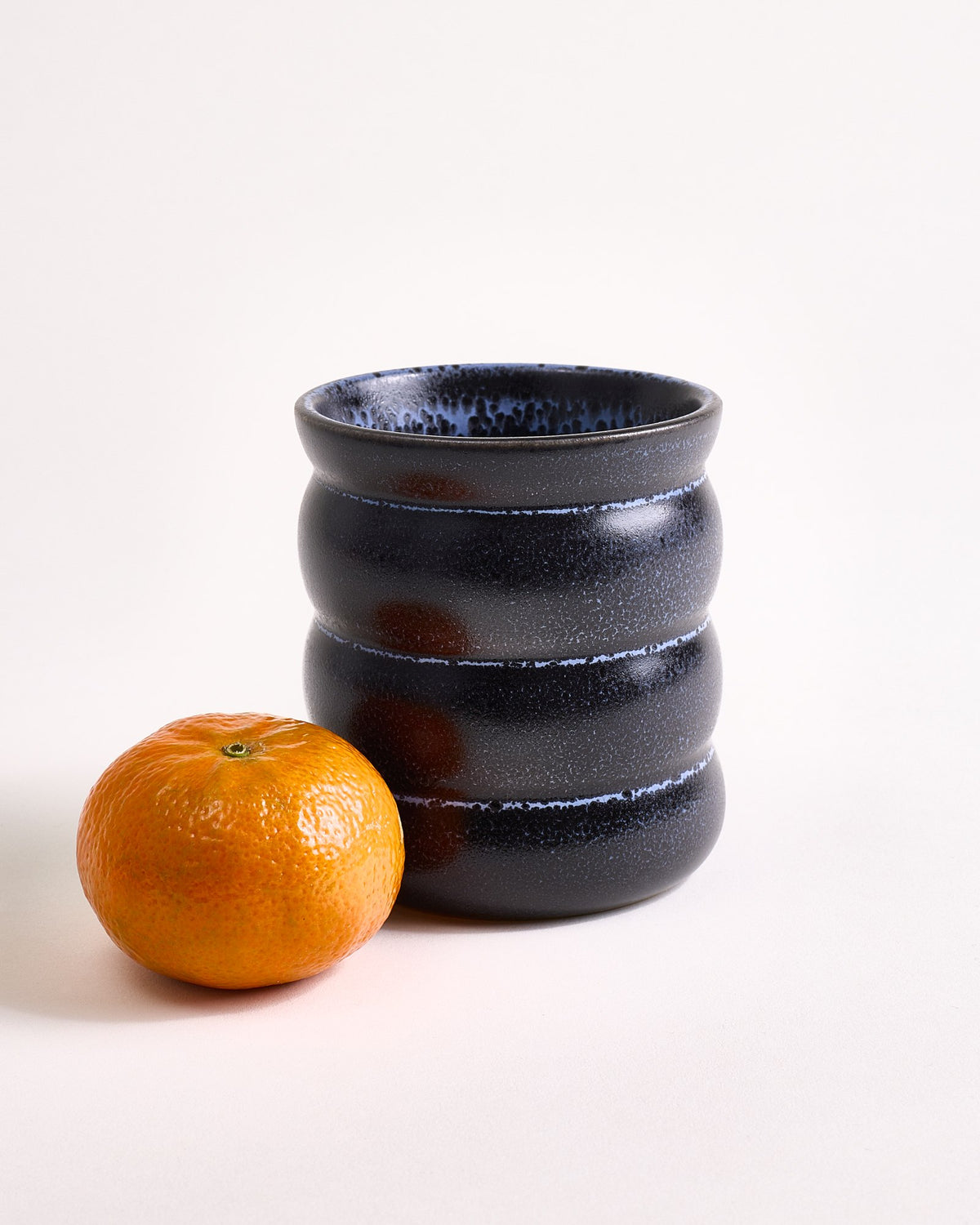 Turmalina - Tazza senza manico Bubble nero